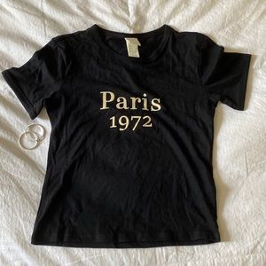 H&M Women’s Paris 1972 Baby Tee